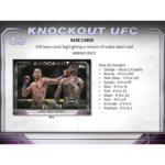 2024 Topps UFC Knockout Hobby 8 Box Case - Image 3