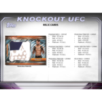 2024 Topps UFC Knockout Hobby Box - Image 8