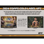 2024 Topps Gold Label UFC Hobby Box - Image 2