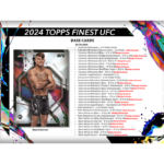 2024 Topps UFC Finest Hobby Box - Image 3