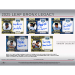 2025 Leaf Bronx Legacy Baseball Hobby Box - Image 4