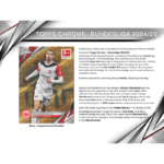 2024/25 Topps Chrome Bundesliga Soccer Hobby 12 Box Case - Image 2