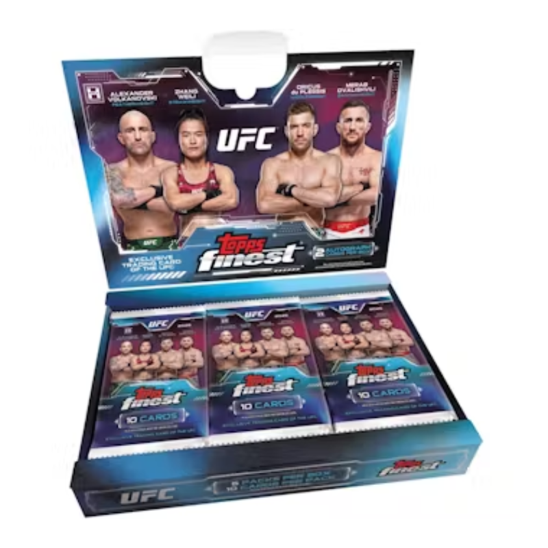 resizingforshopify-2025-10-30T155252.981 2025 Topps Finest UFC Hobby Box - Image 1