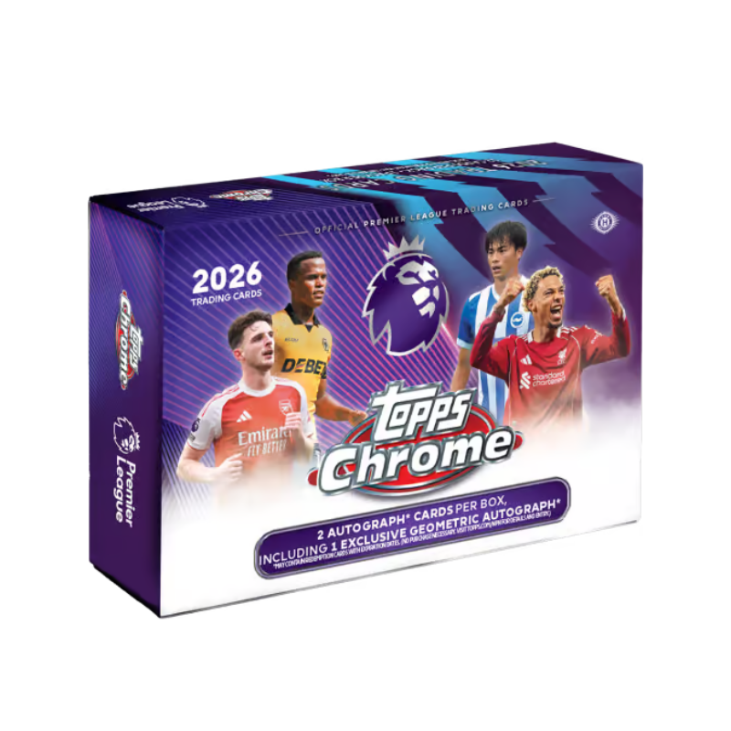resizingforshopify_59_ff0f7c86-b6a9-4a9d-a142-7c39ac01d537 2026 Topps Chrome Premier League EPL Soccer Breaker's Delight Box - Image 1