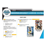 2023 Bowman University Chrome Football Hobby Box - Image 4