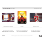 2023 Panini Plates & Patches Football Hobby 12 Box Case - Image 4