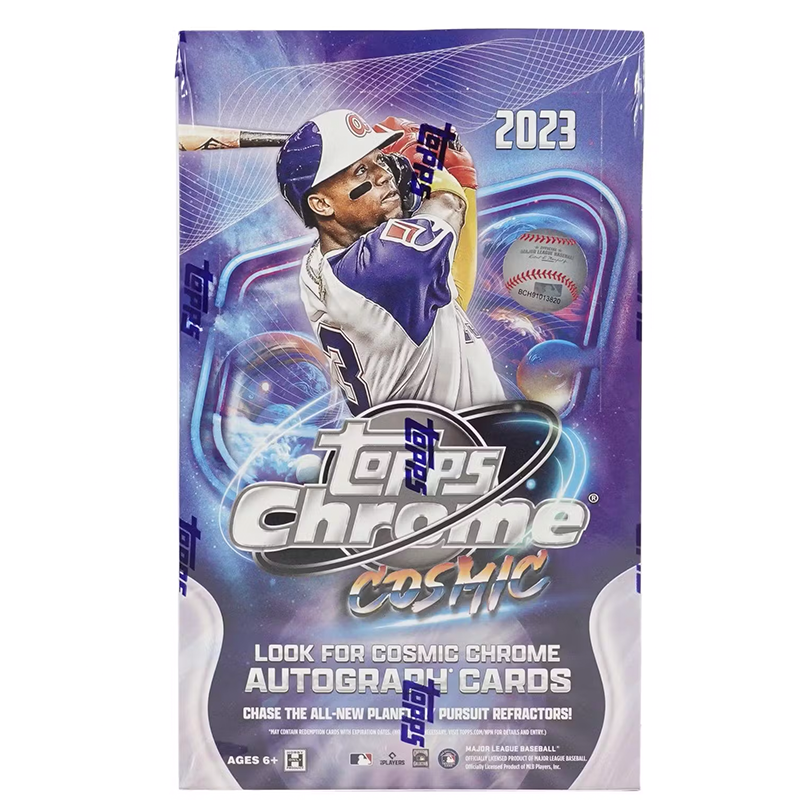 2023TOPPSCOSMICCHROMEBASEBALLHOBBYBOX 2023 Topps Cosmic Chrome Baseball Hobby 12 Box Case - Image 1