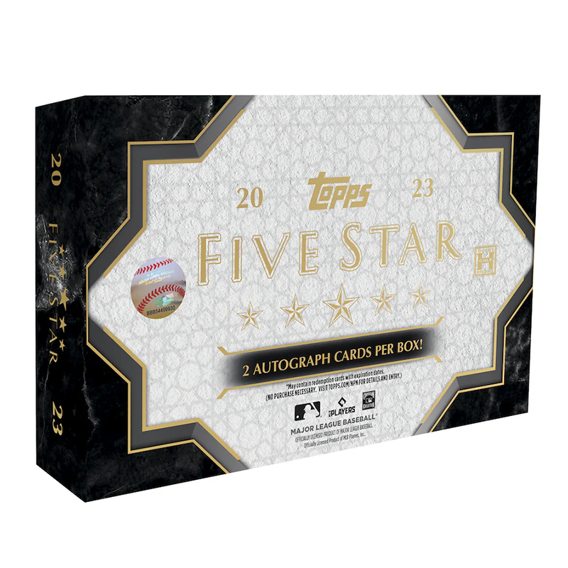 2023ToppsFiveStarBaseball_d3b31d32-9a04-47b4-a4cc-8df920d598b2 2023 Topps Five Star Baseball Hobby Box - Image 1