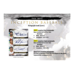 2023 Topps Inception Baseball Hobby Box - Image 4