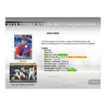 2023 Topps Stadium Club Baseball Hobby Box - Image 3