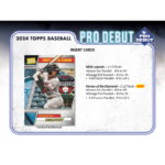 2024 Topps Pro Debut Baseball Hobby Jumbo Box - Image 4