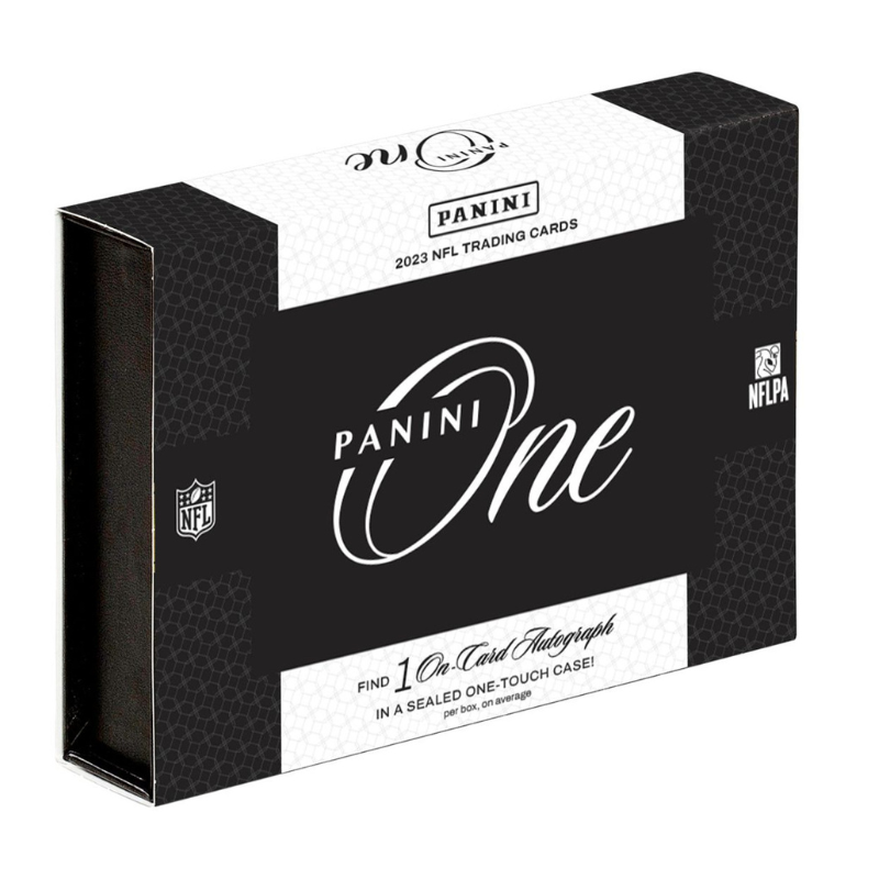 resizing_for_shopify_-_2024-08-09T140812.574_e7fd8337-3ad0-4cbb-adb2-2487ef6bf353-1 2023 Panini One Football Hobby Box - Image 1