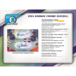 2024 Bowman Chrome Baseball HTA Choice Box - Image 4