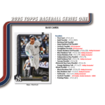 2025 Topps Series 1 Baseball Hobby Box - Image 3