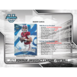 2025 Bowman University Chrome Football Hobby Box - Image 4