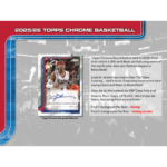 2025/26 Topps Chrome Basketball Hobby Box - Image 2