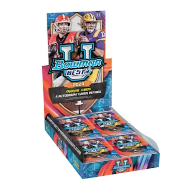 resizingforshopify-2024-12-23T105428.959 2024 Bowman University Best Football Hobby Box - Image 1