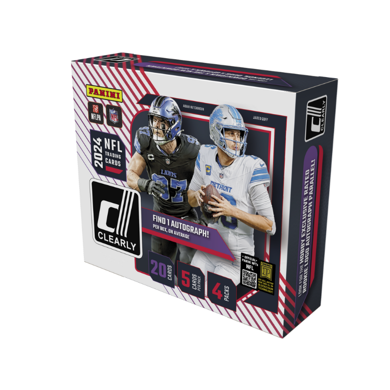 resizingforshopify-2025-01-13T134722.174_0c4a1f1f-a1cf-4df7-b5f0-32b5ece735d9 2024 Panini Clearly Donruss Football Hobby Box - Image 1
