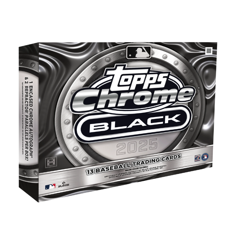 resizingforshopify-2025-04-17T134801.876_7ecab8ae-3ce5-4314-afcb-a208f4109260 2025 Topps Chrome Black Baseball Hobby Box - Image 1