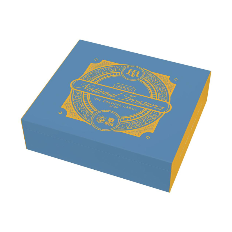 resizingforshopify-2025-07-10T134228.565 2024 Panini National Treasures Football Hobby 4 Box Case - Image 1