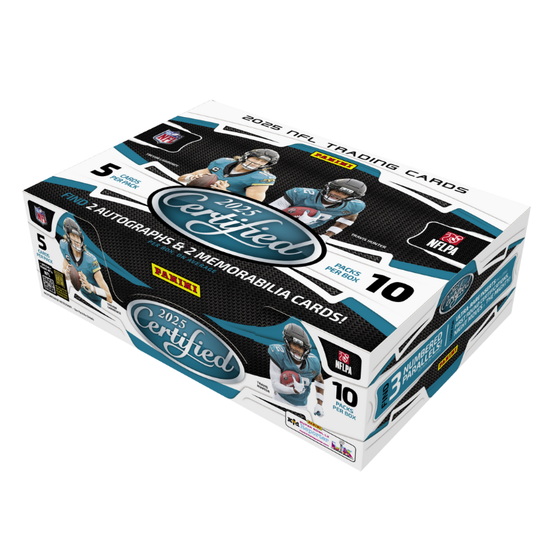resizingforshopify-2025-07-10T141117.127_cdfba0b8-e978-4db6-8cf8-1a9321817437 2025 Panini Certified Football Hobby 16 Box Case - Image 1