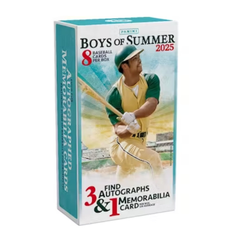 resizingforshopify-2025-07-10T152145.183 2025 Panini Boys of Summer Baseball Hobby 8 Box Case - Image 1