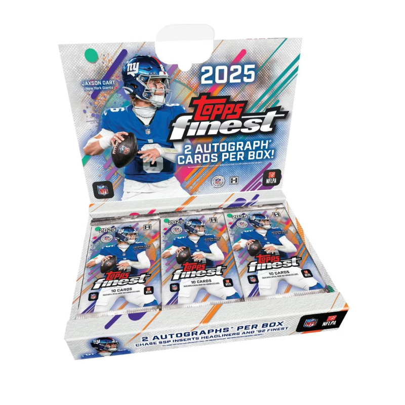 resizingforshopify-2026-05-08T114455.474_e20a421a-5c52-4038-9e15-558b38c62044 2025 Topps Finest Football Hobby Box - Image 1