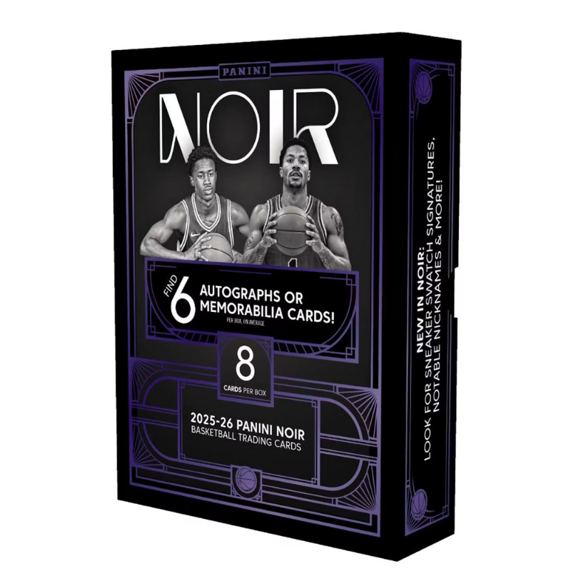 resizingforshopify-2026-06-04T135705.002_6284342d-6555-40a6-ae43-1d455f03b495 2025/26 Panini Noir Basketball Hobby 4 Box Case - Image 1