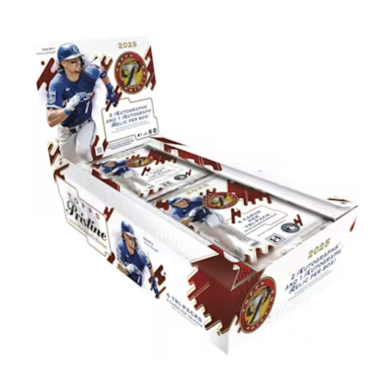 resizingforshopify_15_24dcc9c7-2ca8-457a-8b79-94990d85627b 2025 Topps Pristine Baseball Hobby Box - Image 1