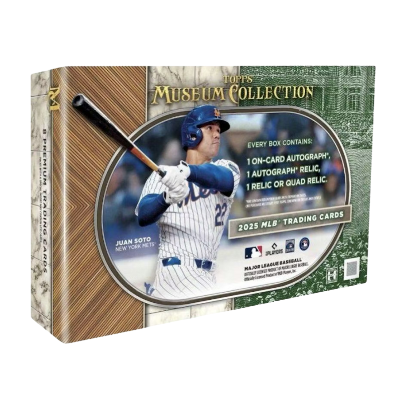 resizingforshopify_39_1b5d78b7-65ab-4247-95ef-022b9be2a312 2025 Topps Museum Collection Baseball Hobby Box - Image 1