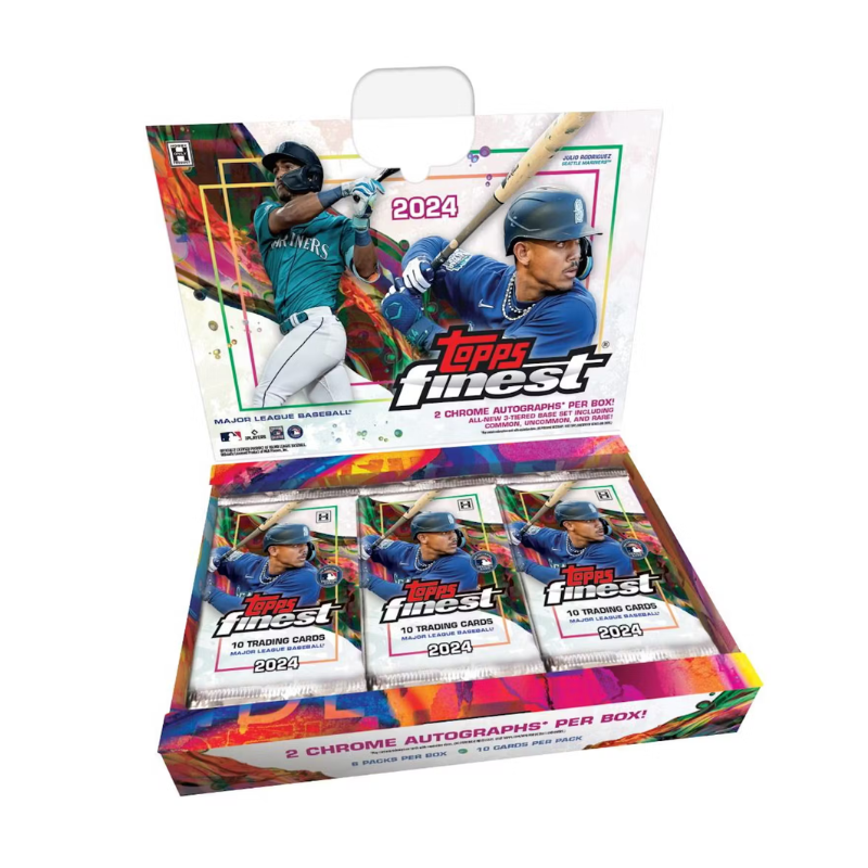 resizingforshopify_93_b053be34-b8ab-497b-b346-f957248266ec 2024 Topps Finest Baseball Hobby Box - Image 1