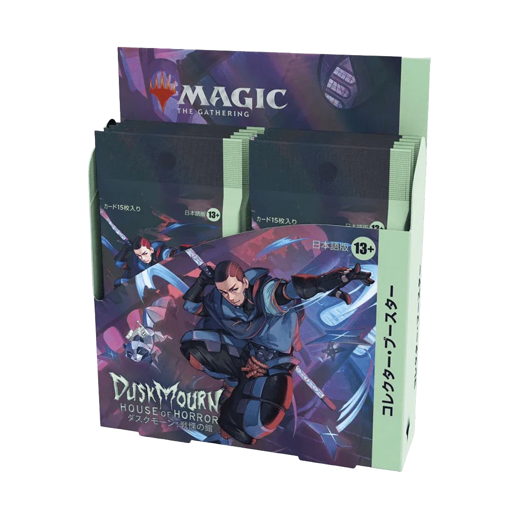 113758_2024-07-03T12_52_47.525Z Magic: The Gathering - Duskmourn: House of Horrors - Collector Booster Box (12x Packs) (JAPANESE) - Image 1
