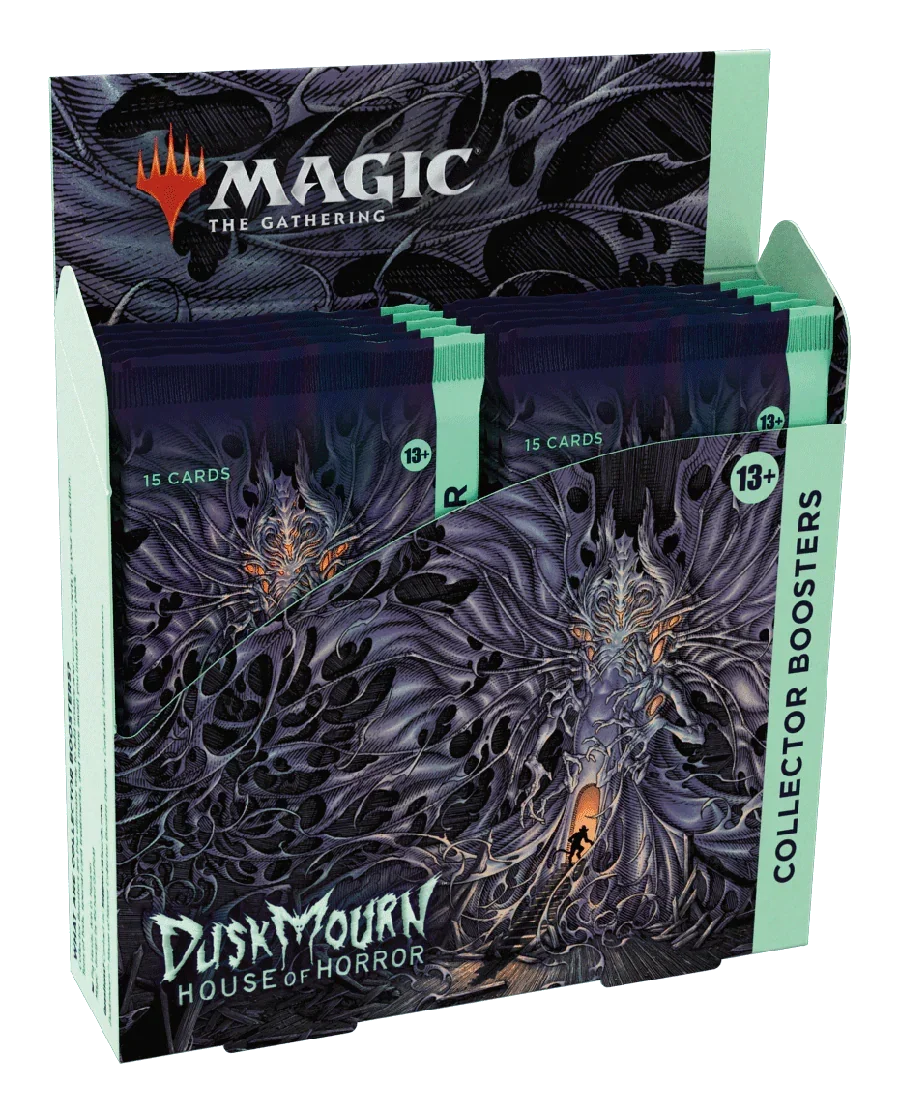 MTGDSK_EN_DspBx_Clctr_01_01 Magic: The Gathering - Duskmourn: House of Horrors - Collector Booster Box (12x Packs) - Image 1