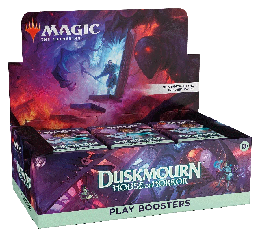 MTGDSK_EN_DspBx_Play_01_01_04f0e0ce-bfbc-47aa-b59c-3f3dcdae7bd9 Magic: The Gathering - Duskmourn: House of Horrors - Display Case (6x Play Boxes) - Image 1