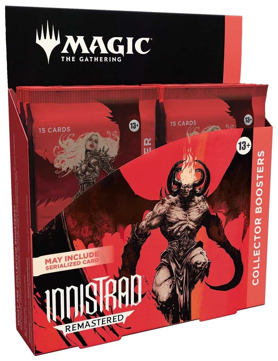 MTGINR_EN_DspBx_Clctr_01_01 Magic: The Gathering - Innistrad Remastered - Collector Booster Box (12x Packs) - Image 1
