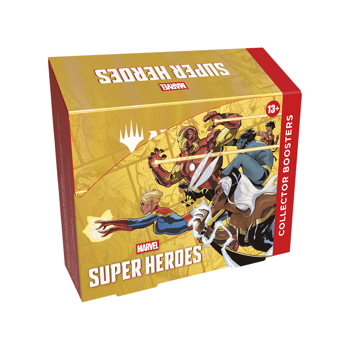 MTGMSH_EN_DspBx_Clctr_01_01_4fc409b6-485a-46d5-a41e-7a678a1382b6 Magic: The Gathering - Universes Beyond - Marvel Super Heroes - Collector Booster Box (12x Packs) - Image 1
