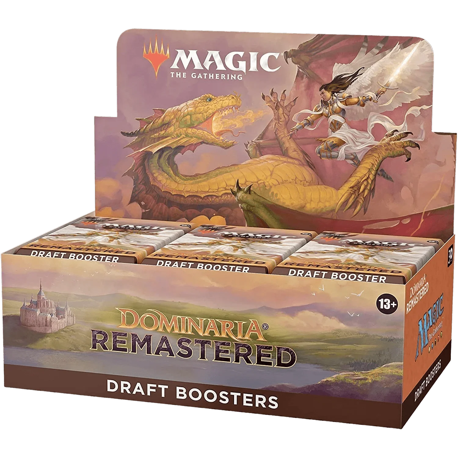 magic-the-gathering-dominaria-remastered-draft-booster-box-36-packs-the-card-vault-1-1 Magic: The Gathering - Dominaria Remastered - Draft Booster Box (36x Packs) - Image 1