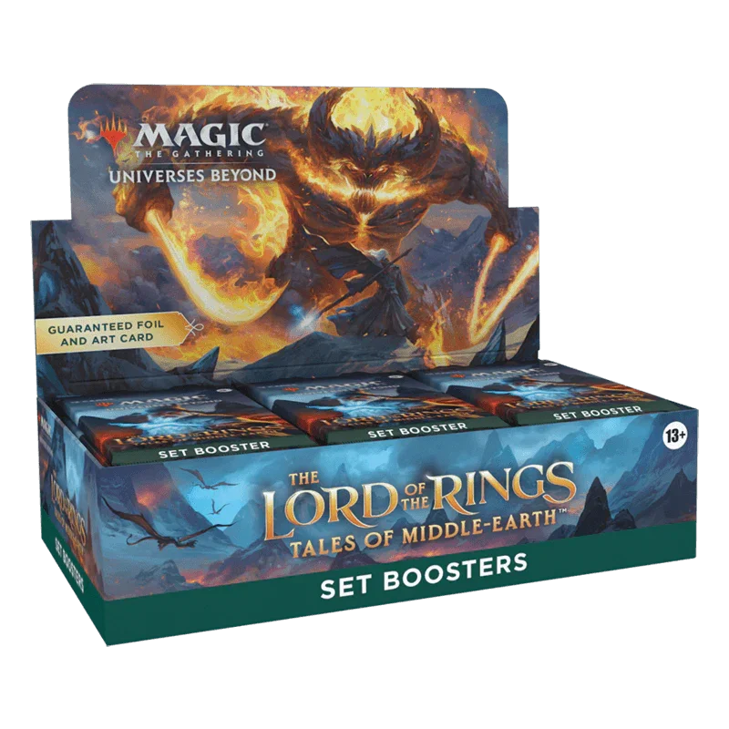 magic-the-gathering-lord-of-the-rings-tales-of-middle-earth-set-booster-box-30-packs-the-card-vault-1 Magic: The Gathering - Universes Beyond - Lord of the Rings: Tales of Middle-Earth - Set Booster Box (30 Packs) - Image 1
