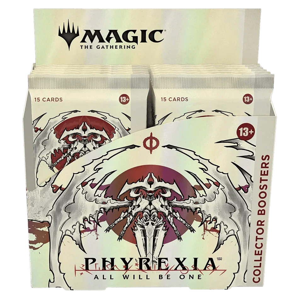 magic-the-gathering-phyrexia-all-will-be-one-collector-booster-box-12-packs-the-card-vault-1 Magic: The Gathering - Phyrexia: All Will Be One - Collector Booster Box (12x Packs) - Image 1