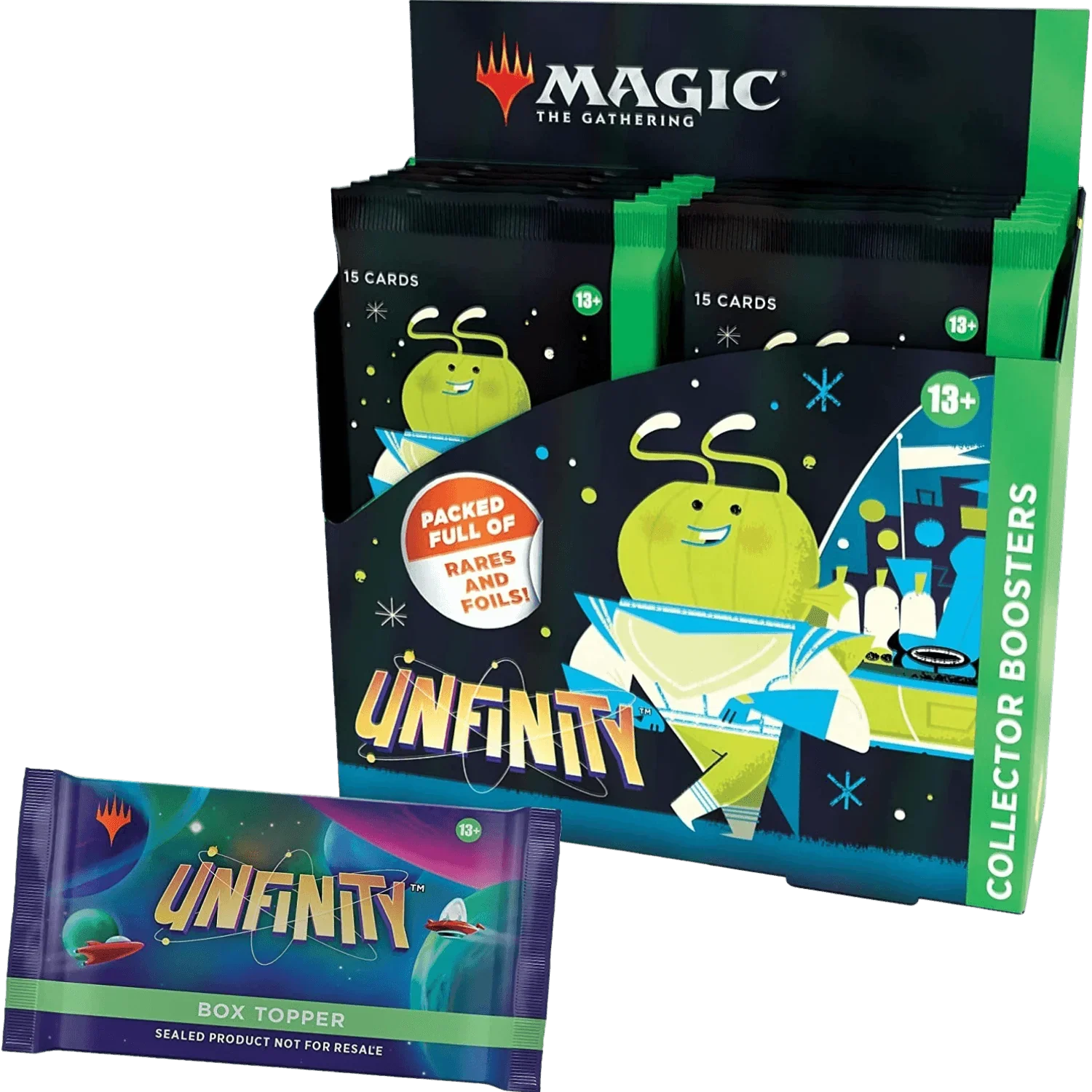 magic-the-gathering-unfinity-collector-booster-box-the-card-vault-1 Magic: The Gathering - Unfinity - Collector Booster Box (12x Packs) - Image 1