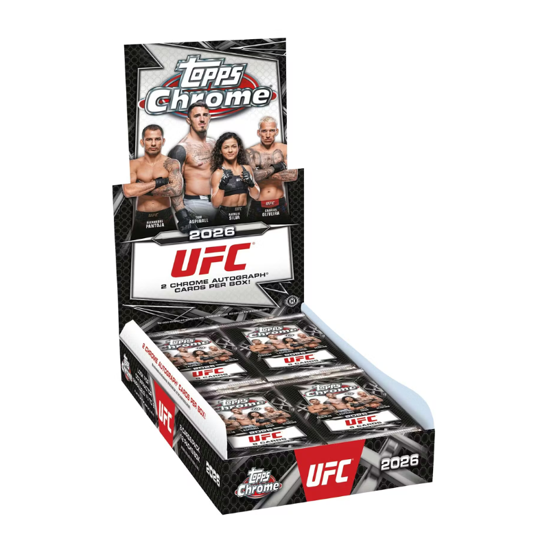 resizingforshopify-2026-05-04T135944.163 2026 Topps Chrome UFC Hobby Box - Image 1