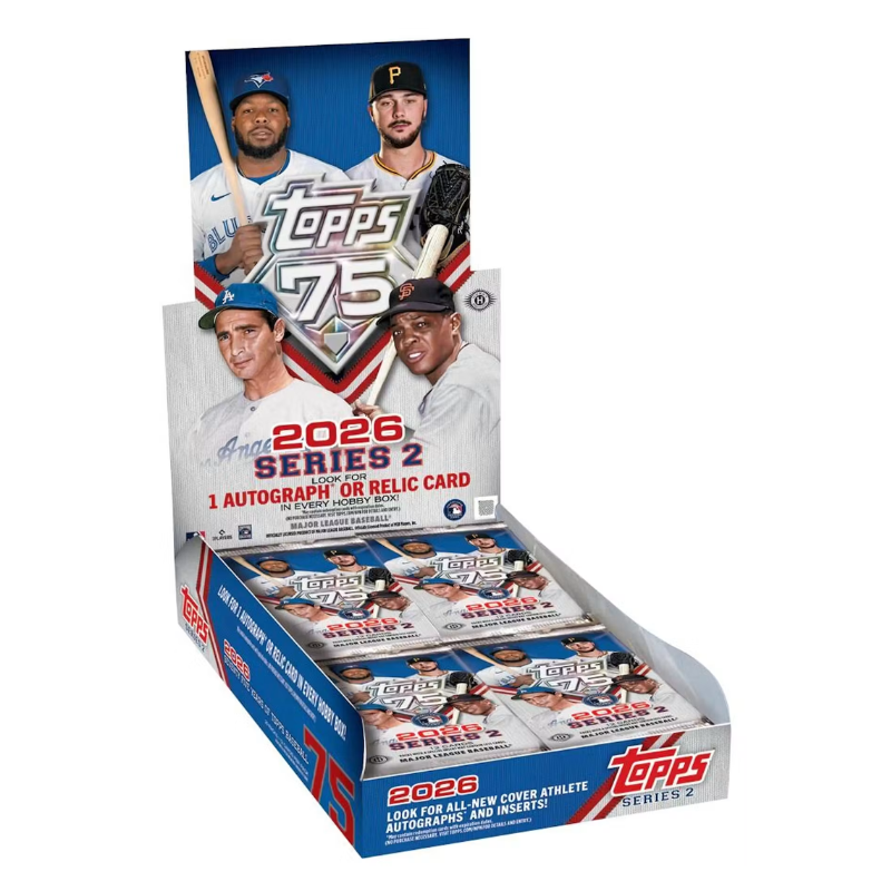 resizingforshopify-2026-05-28T124210.110_bbff4c28-a4c5-4ebe-b466-dc5f24892345 2026 Topps Series 2 Baseball Hobby Box - Image 1