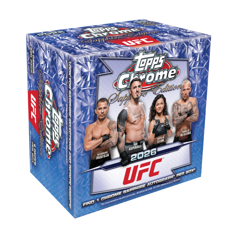 resizingforshopify-2026-06-12T125311.173 2026 Topps Chrome UFC Sapphire Edition Box - Image 1