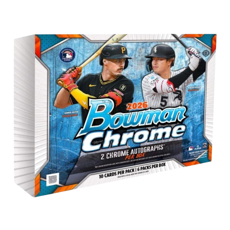 resizingforshopify_83 2026 Bowman Chrome Baseball Hobby 12 Box Case - Image 1