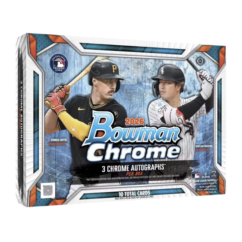 resizingforshopify_84_1c94781d-5291-4925-8854-9240e1416d77 2026 Bowman Chrome Baseball Delight 6 Box Case - Image 1